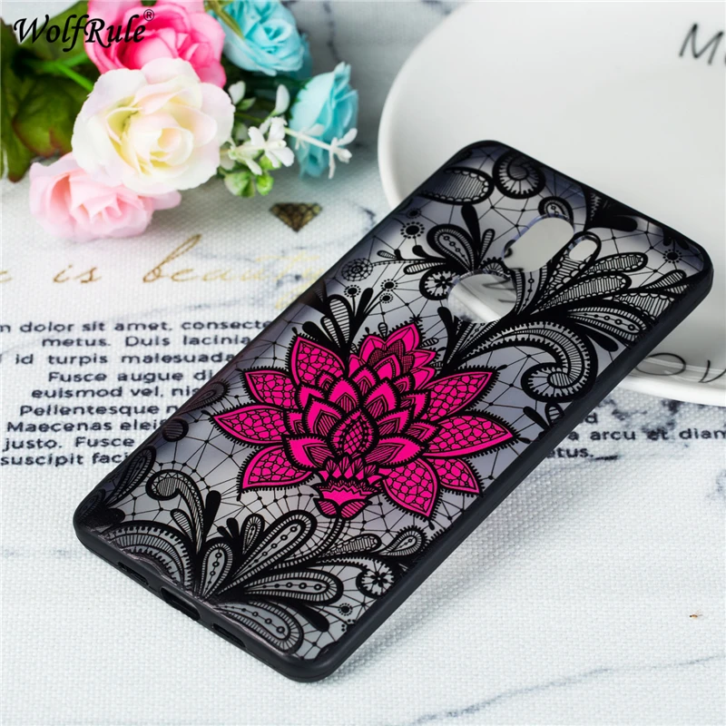 3D Рельефный цветочный чехол для Xiaomi Mi 5S Plus ультра тонкий девичий сексуальный ТПУ +