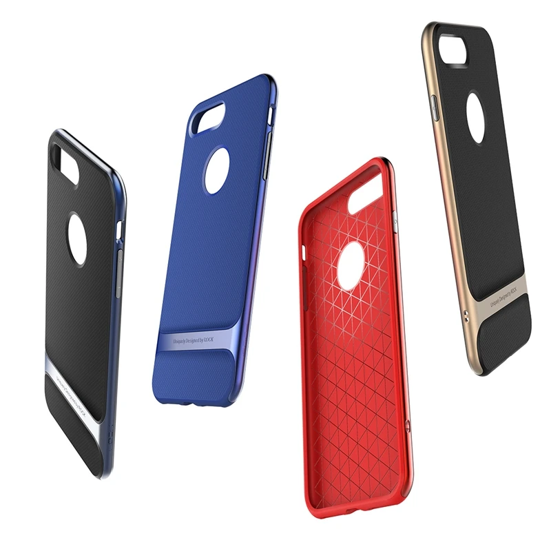 ROCK роскошный чехол Royce для iphone 8 Plus тонкий бронированный Apple на заднюю панель iPhone8