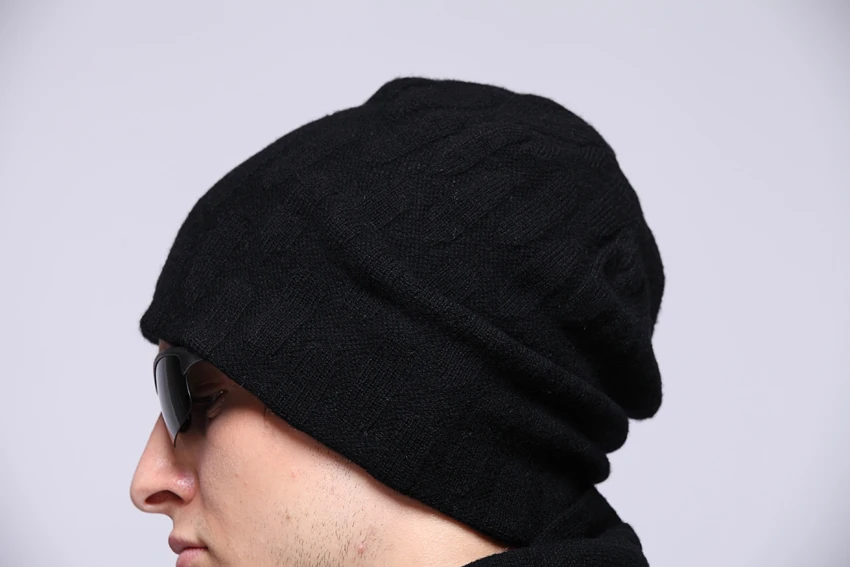 Бренд Для мужчин зимняя шапка шарф Наборы для ухода за кожей Роскошные женские из