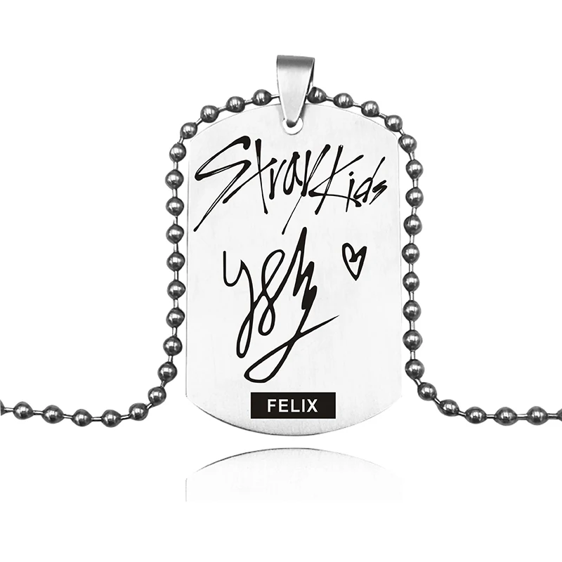 Подвеска из нержавеющей стали для детей и мужчин аксессуар подписи на день