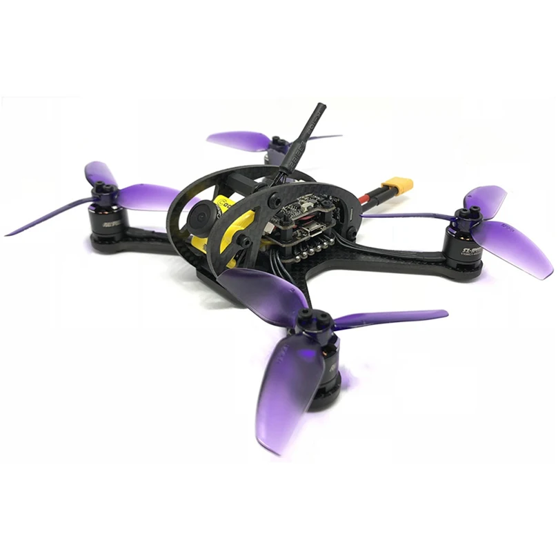 Leader3/3SE 130 мм FPV гоночного дрона с дистанционным управлением мини-Квадрокоптер F4 OSD 28A BLHeli_S 48CH 600 мВт Caddx Micro F1 PNP/с управлением от первого лица без контроллера для FRSKY FLYSKY