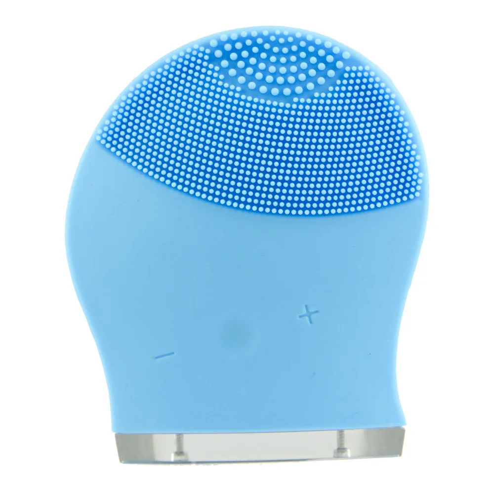 Мини электрическая щетка для лица Очиститель Силиконовый водонепроницаемый