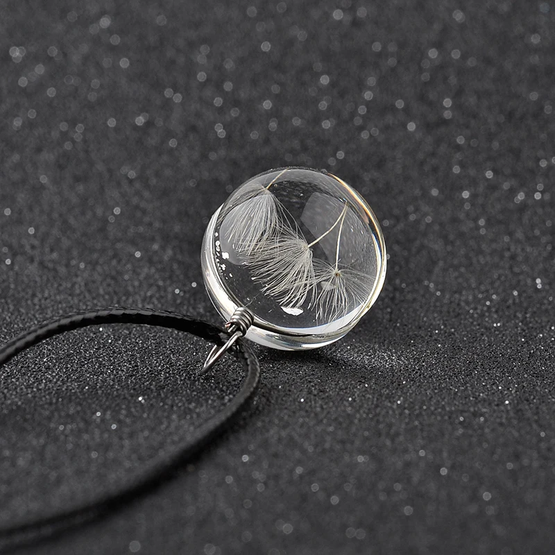 Новые ювелирные изделия Настоящий Одуванчик хрустальный стеклянный шар