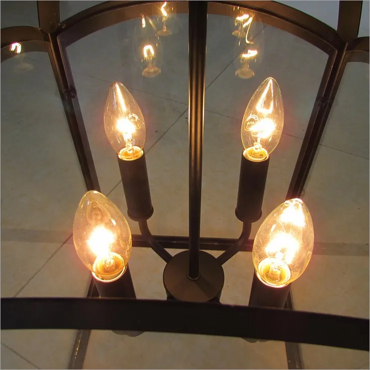 Nordic American country retro loft minimalist designer models industrial restaurant bar living room chandelier | Освещение