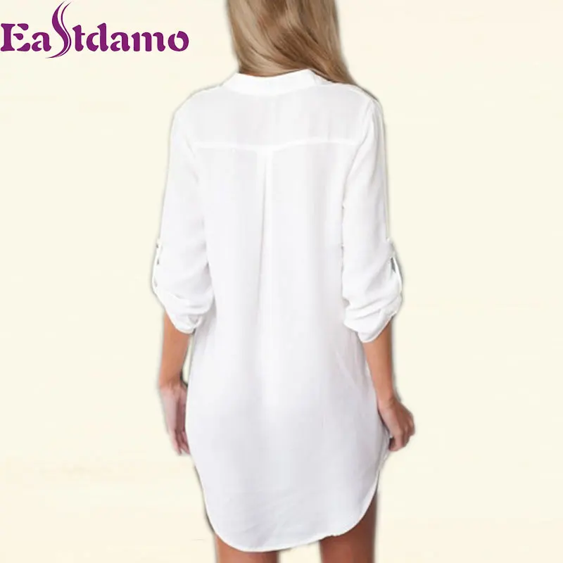 Женская шифоновая Сексуальная футболка с v-образным вырезом ночные рубашки плюс