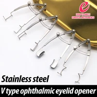 stainless steel ophthalmologic eyelid opener canthus flare open magic prop opener for double eyelid tool plastic surgery