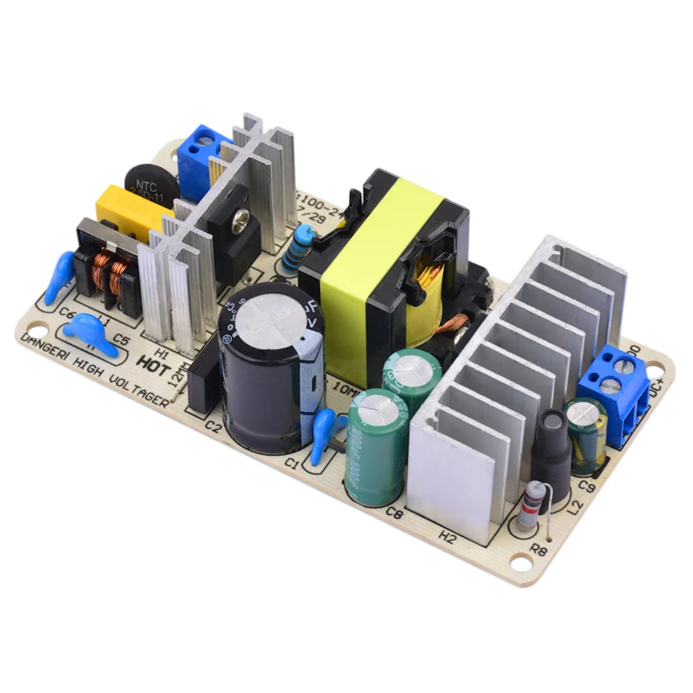 SUNYIMA AC 110/220V к DC 12V 8A 100W модуль питания импульсный блок питания|Инверторы и