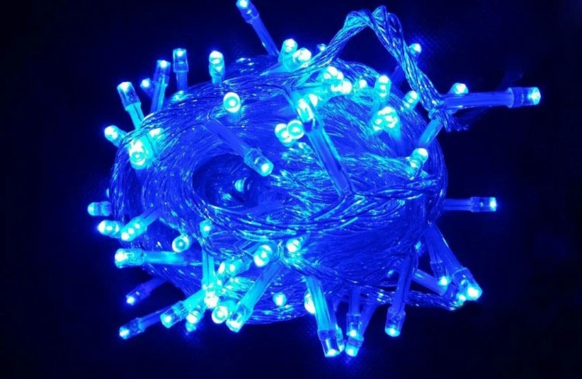 10 м 100Led светильник гирлянда Рождественская елка Сказочный светильник Luce водонепроницаемый домашний сад вечерние праздничные Свадебные украшения