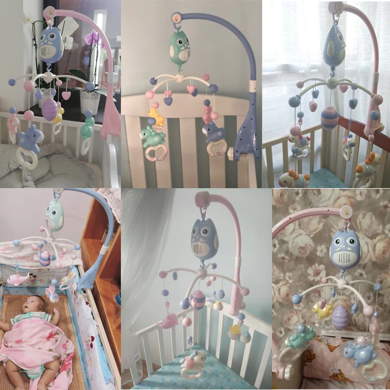 

0-12 Months Baby Toy Musical Mobile for Crib Newborn Sleeping Bed Toys