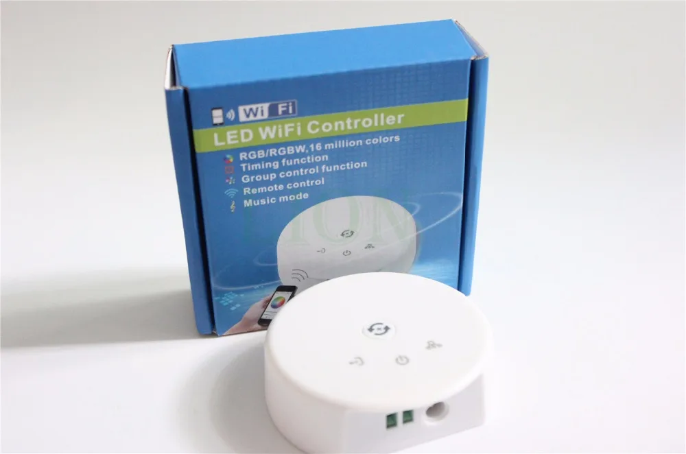 Магия НЛО светодиодный контроллер Wi Fi DC12V/24 V для RGB/RGBW Светодиодные ленты света