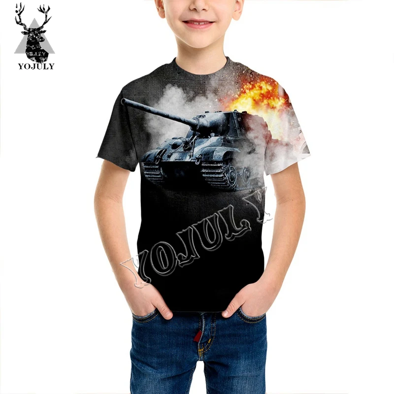 20 YOJULY, летняя детская футболка с 3D принтом аниме Харадзюку уличная футболка для мальчиков, Детские Забавные футболки топы с короткими рукавами, Y98 - Цвет: 20