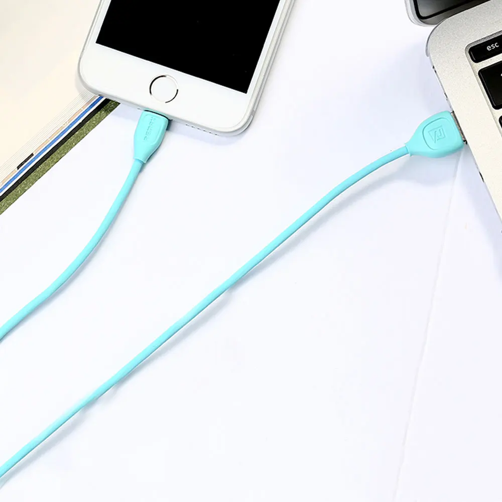 Remax 1.8A USB кабель для синхронизации данных, кабель для быстрой зарядки для телефона Xs max Xr X 8 7 6 plus 6s 5S 5 4S SE