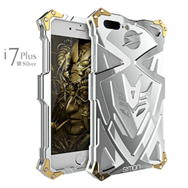 Металлический Чехол Simon Design Thor IRONMAN для IPhone 7 6S 6 Plus 10 шт.|case for iphone|case designercase plus |