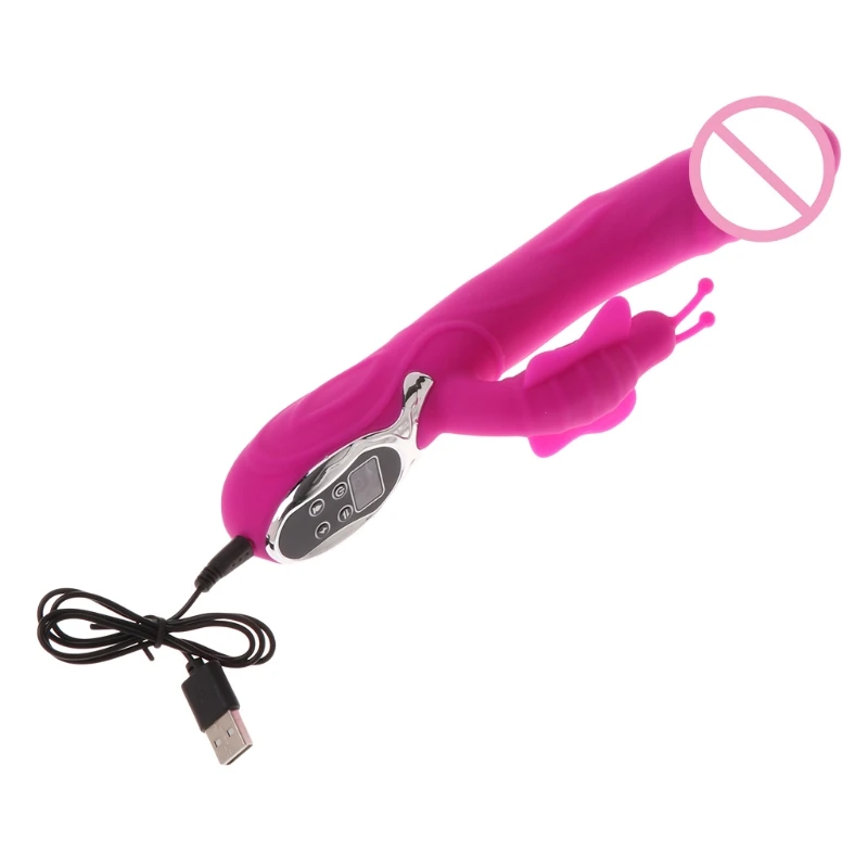 Мультискоростной G Spot фаллоимитатор бабочка женский вибратор секс игрушка