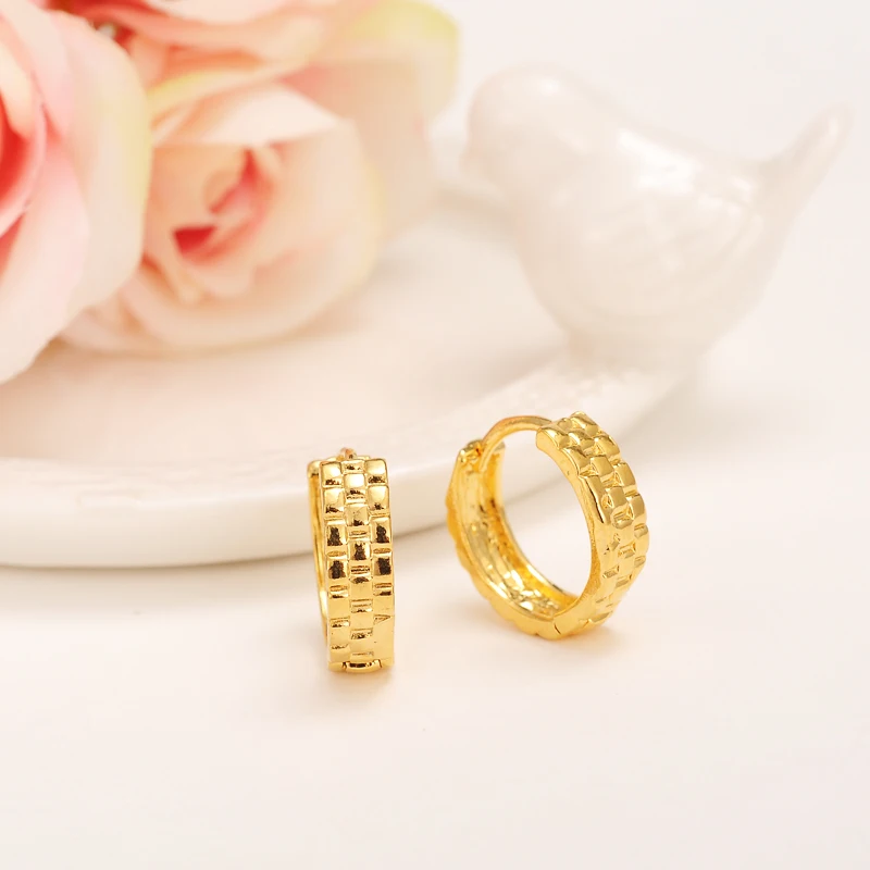 Серьги-каффы золотистые 24 К 2 пары | Украшения и аксессуары