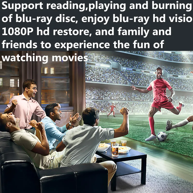 Новая Оригинальная высокоскоростная новаторская Модель: тонкий блок Blu Ray 9 5 мм