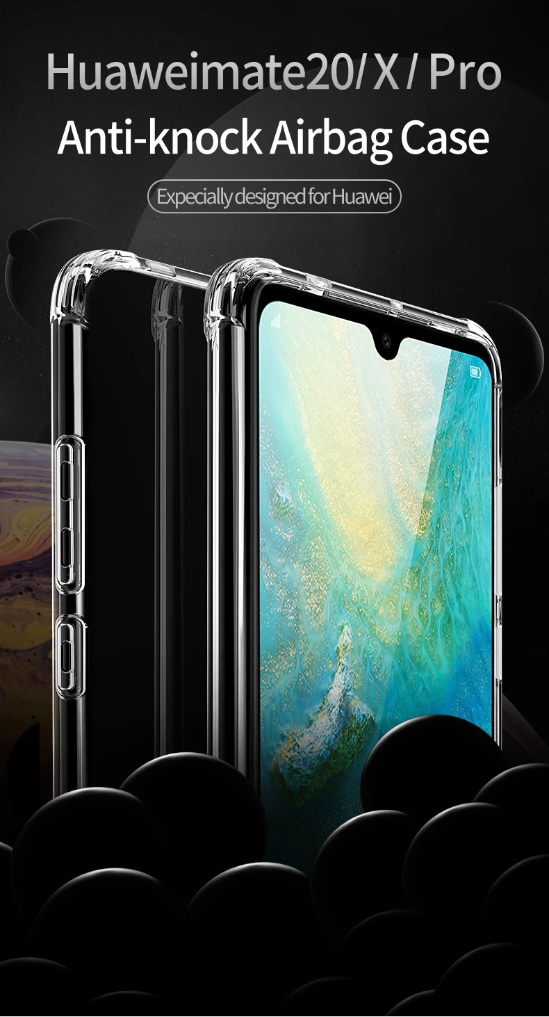 MSVII силиконовый чехол s для huawei mate 20 Pro, чехол, прозрачный чехол, чехол для huawei mate 10 Pro, мягкий чехол, экологичный TPU
