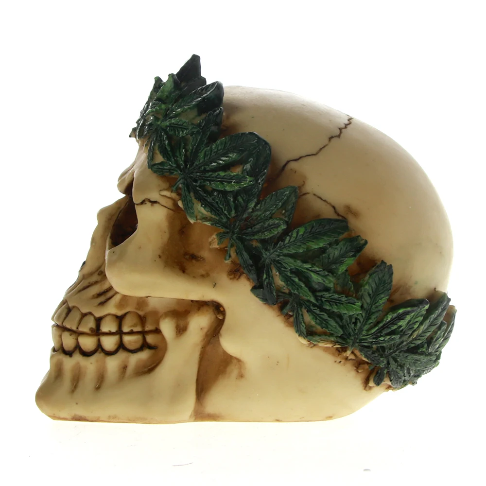 1 шт. голова скелета с черепом Цезарь анадемом повязка на голову статуя Хэллоуин