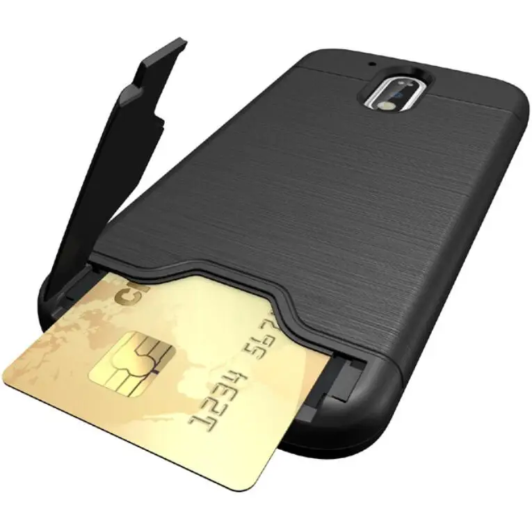 Для MOTO G4 4th Gen 2016 чехол PC + Силиконовый двухслойный Держатель подставка слот для