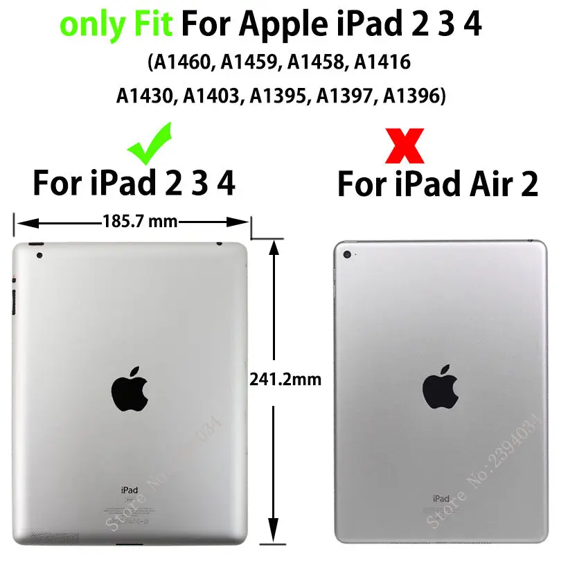 Модный чехол с рисунком панды совы для Apple ipad 2 3 4 умный iPad iPad2 планшета из