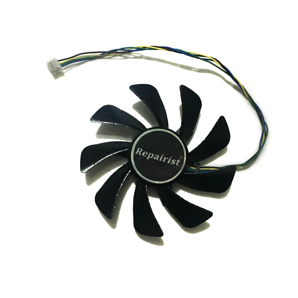 Кулер Repairist RX560 RX550 GPU VGA для Radeon PowerColor Red Dragon RX 550/560 система охлаждения графической