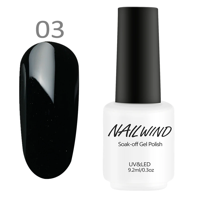 03 NAILWIND лак для ногтей 9,2 мл УФ цветной гель лак для ногтей акриловый гель Лаки резиновая основа для наращивания ногтей дизайн маникюра - Цвет: 03