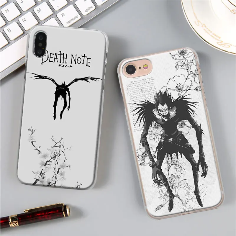 Death Note чехол для телефона для Apple iPhone X XR 7 8 Plus 6 6s Plus XS MAX 11 Pro Max SE чехол для телефона Coque