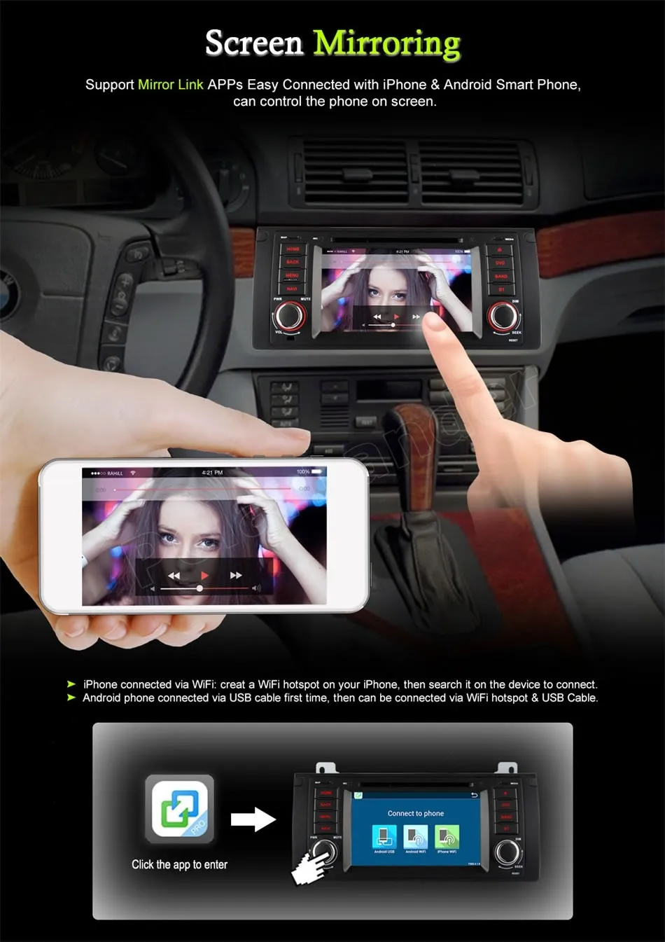 Android 6 0 Автомобильный GPS радио для BMW E39 X5 M5 E38 E53 dvd-плеер WIFI видео стерео рулевое