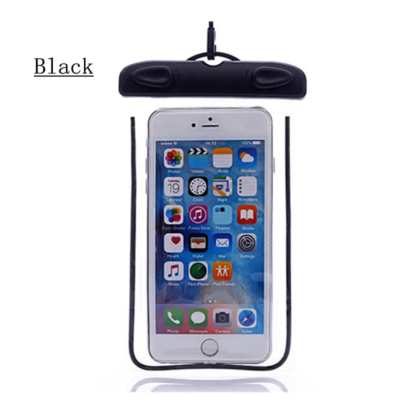 Outdoor portable Sports Waterproof phone case for Huawei P8 P9 Lite Plus Blackberry Sony s36h Swimming raining transparent Bags | Мобильные