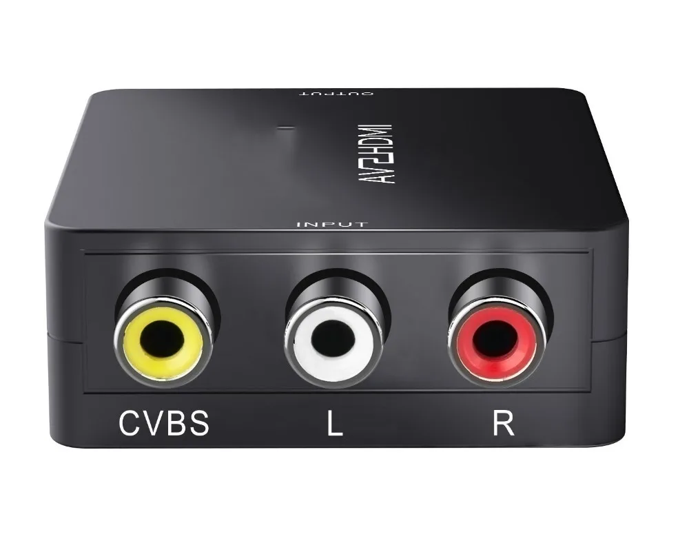 Sanchow RCA к HDMI AV 1080 P мини композитный CVBS для видео аудио конвертер адаптер XBOX PS3 PS4|rca