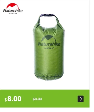 NatureHike 2L 5L 15L 25L Открытый Сверхлегкий Водонепроницаемый мешок сухие органайзеры Дрифтинг Каякинг водонепроницаемый сумки для плавания