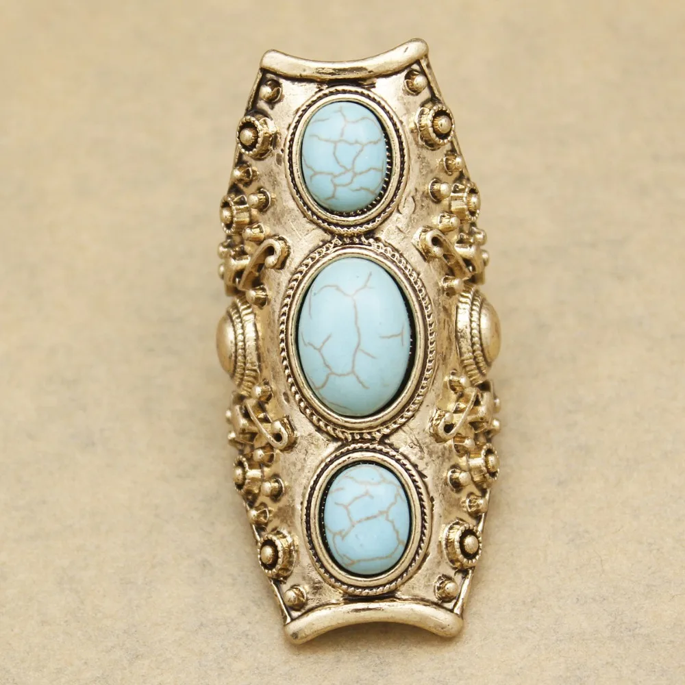 Винтажное Золотое кольцо для женщин и мужчин купольное на полный палец с