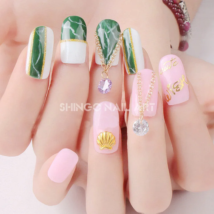 10 шт. украшения для ногтей Новое поступление высокоуровневая острая циркониевая