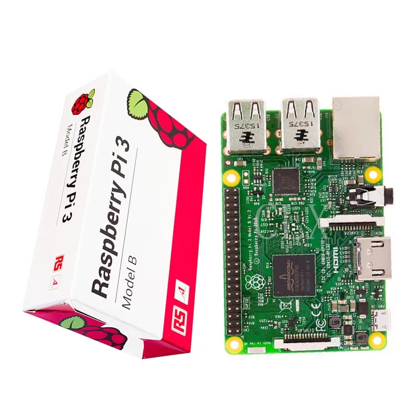 Raspberry PI 3 Model B материнская плата 1Гб LPDDR2 BCM2837 четырехъядерный Ras PI3 3B Модель с