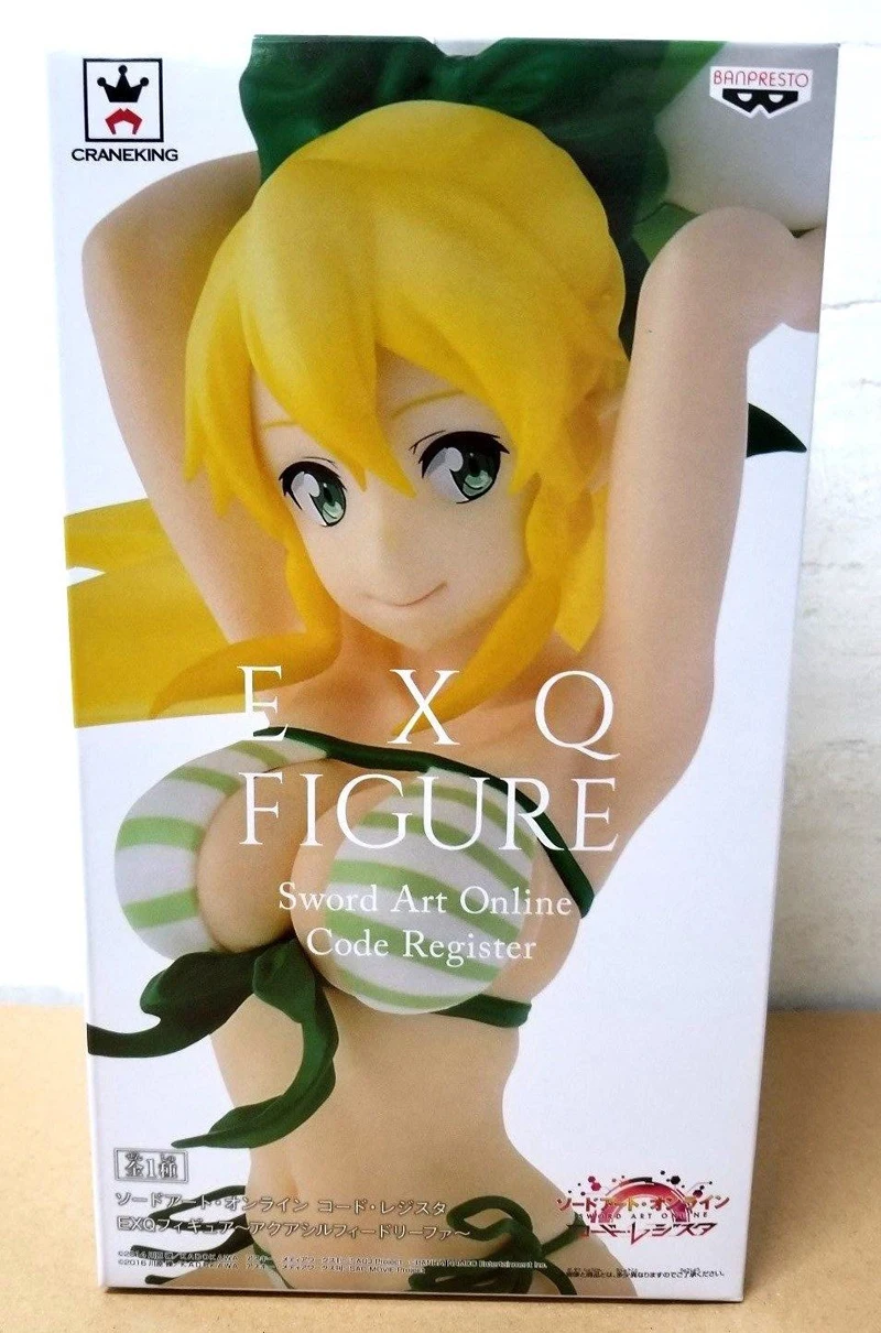 100% Original Banpresto EXQ Collection Figure - Leafa from &quotSword Art Online Code Register&quot | Игрушки и хобби