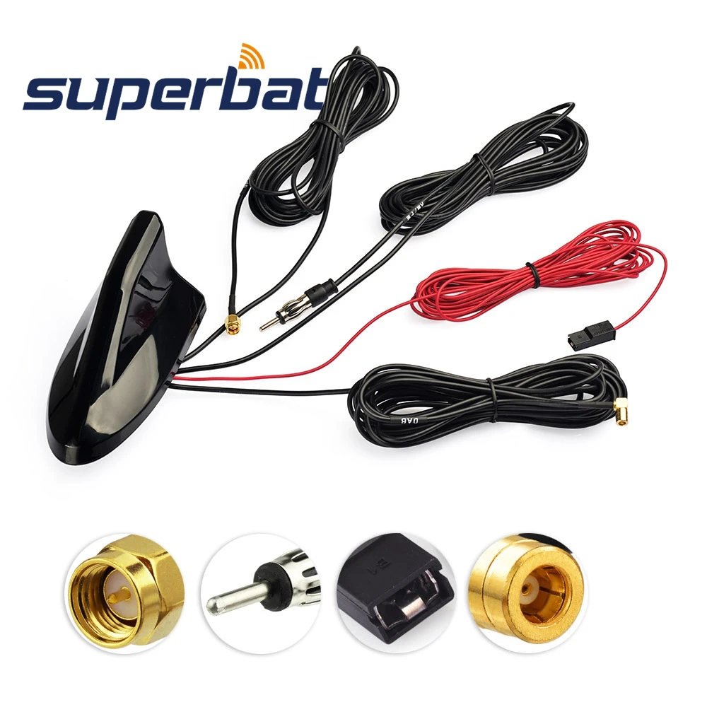 Superbat автомобильный на крышу Акулий плавник приборный Головной блок GPS