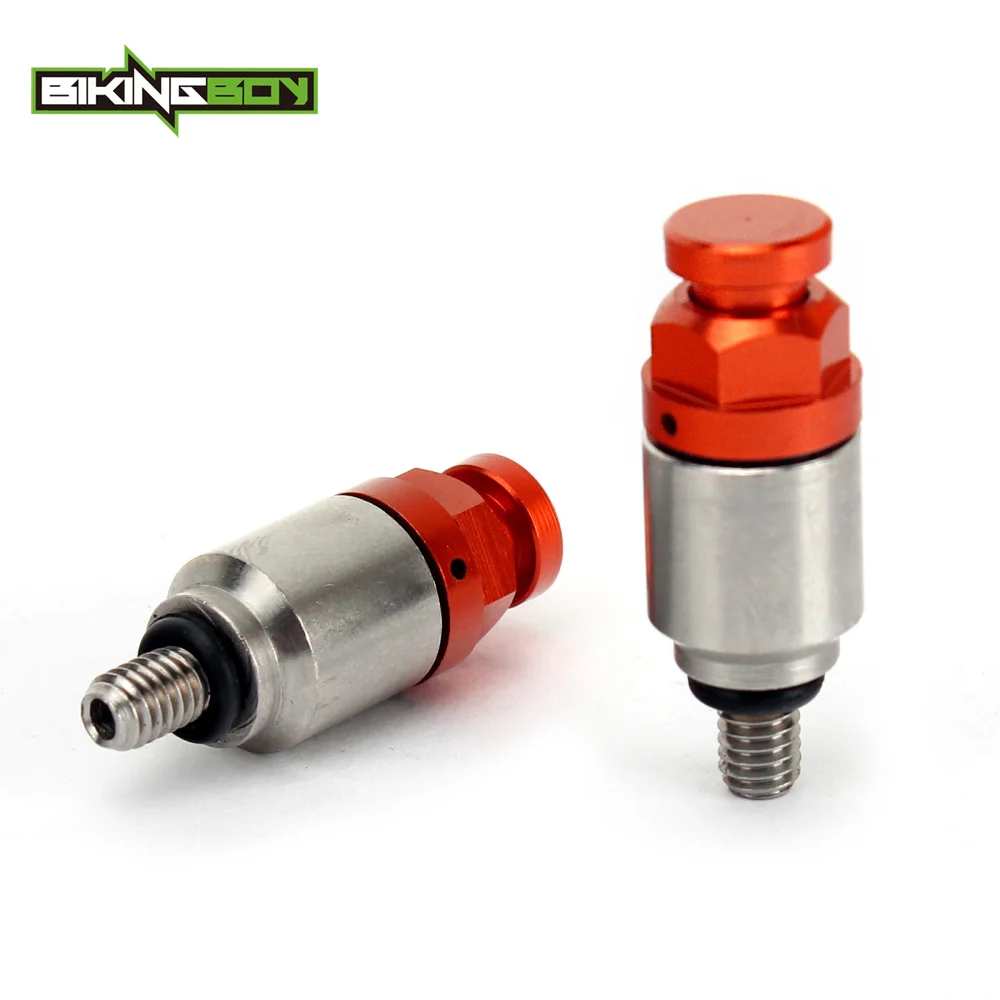BIKINGBOY подножки cnc декоративные комплекты M4X0.7 вилка сброса воздуха