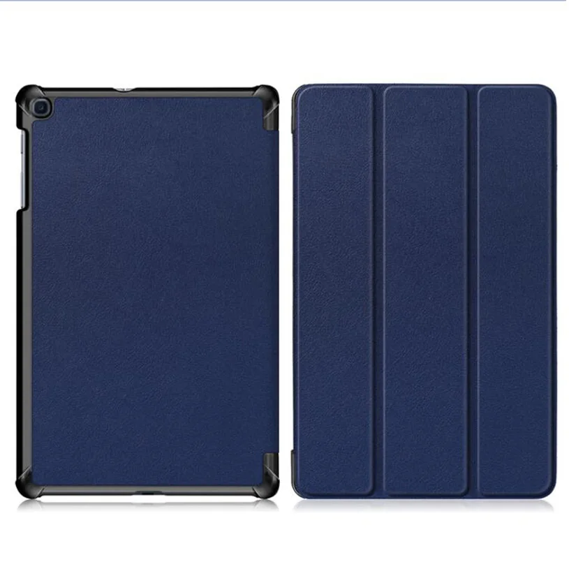 Dark Blue Чехол Funda для samsung Galaxy Tab A 10,1 SM-T510 SM-T515 чехол-подставка из искусственной кожи для samsung Tab A 10,1 T510 T515 чехол - Цвет: Dark Blue
