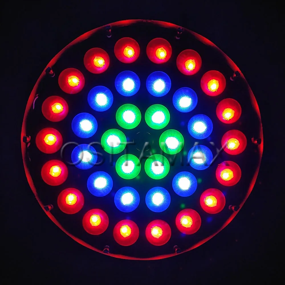 2 шт./лот вращающаяся голова Zoom/ Wash Light 36x18 Вт RGBWA UV 6 в 1 кольцо изменение цвета для DJ