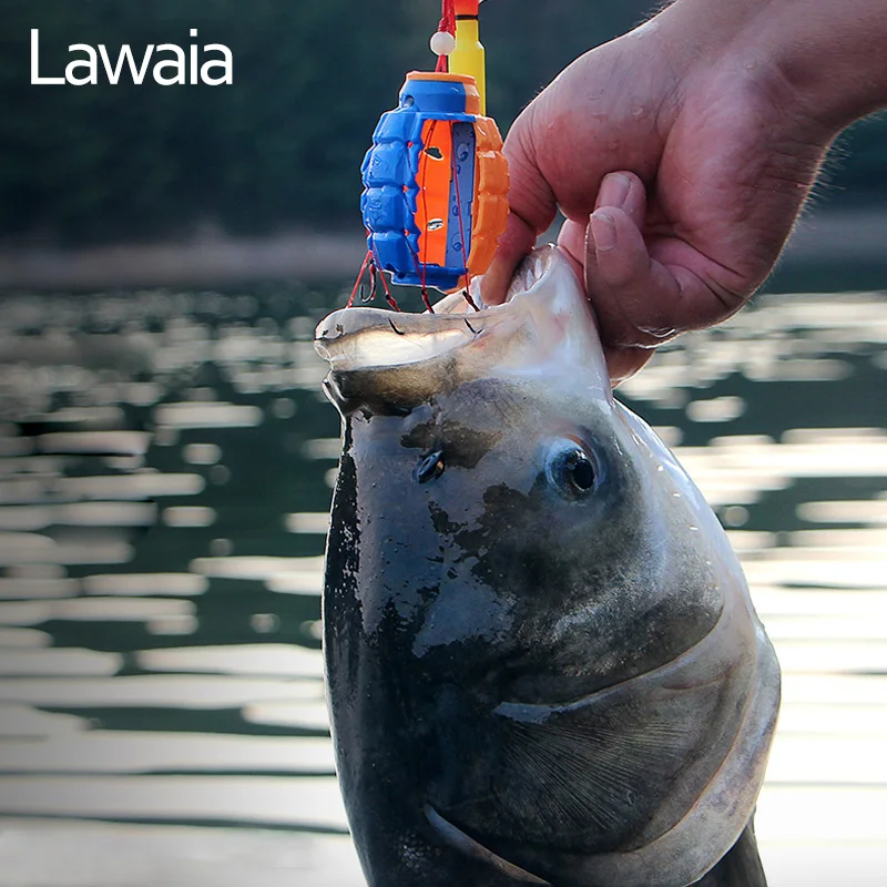 Lawaia рыболовные крючки Hawkeye анти-висящий крючок Lseuni Monster Bomb Mine принадлежности