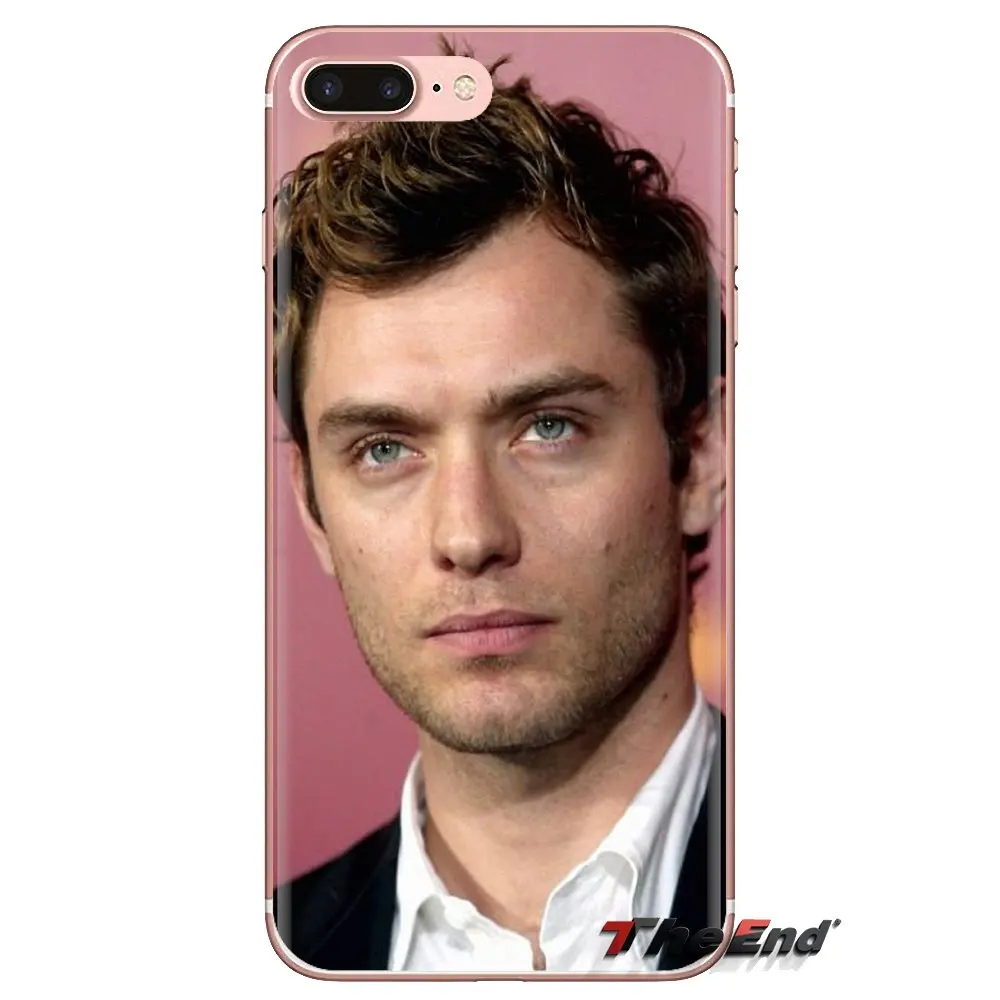 For iPod Touch Apple iPhone 4 4S 5 5S SE 5C 6 6S 7 8 X XR XS Plus MAX Jude Law South London gents Transparent Soft Shell Covers |