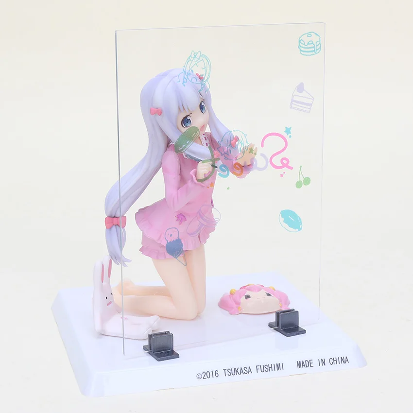 pink sit no colorbox Eromanga Sensei Sagiri Izumi, фигурка, 1/8 масштаб, окрашенная Милая ПВХ фигурка, коллекционная игрушка, 14 см-20 см - Цвет: pink sit no colorbox