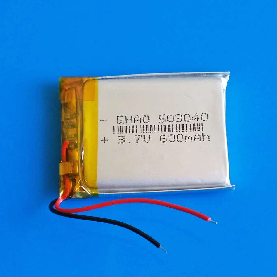 Литий-полимерный аккумулятор 3 7 в 600 мА · ч 503040 10 шт. для MP3 GPS DVD bluetooth рекордера
