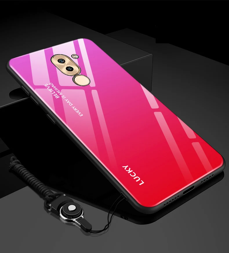 Чехол из закаленного стекла для huawei GR5 чехол для huawei GR 5 GR52017 Мягкий силиконовый чехол для телефона