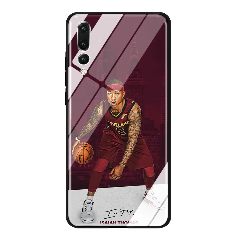 TG5 Lavaza Antetokounmpo Isaiah Томас стекло ТПУ чехол для huawei mate 20 P10 P20 P30 Y6 Y9 P smart lite Pro - Цвет: TG5