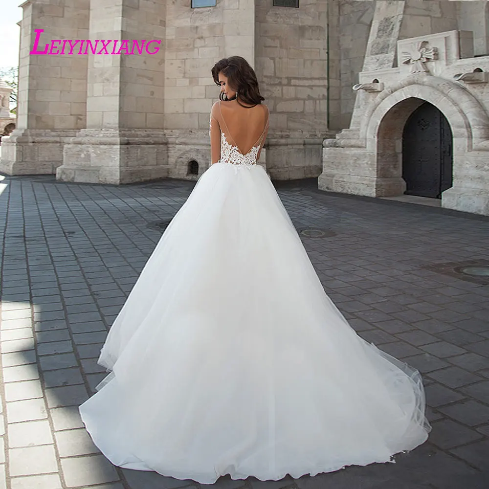 LEIYINXIANG свадебное платье невесты современное сексуальное вечернее Vestido De Noiva