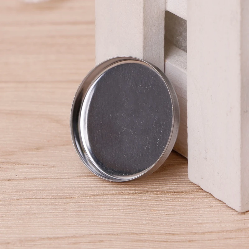 10 шт пустые тени для век Палитра порошок кастрюли горшок хранения реагирует на