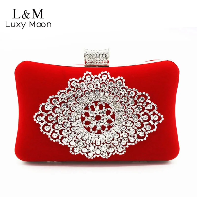 Женский бархатный клатч Rehinestone вечерние сумки женская велюровая Свадебная сумка