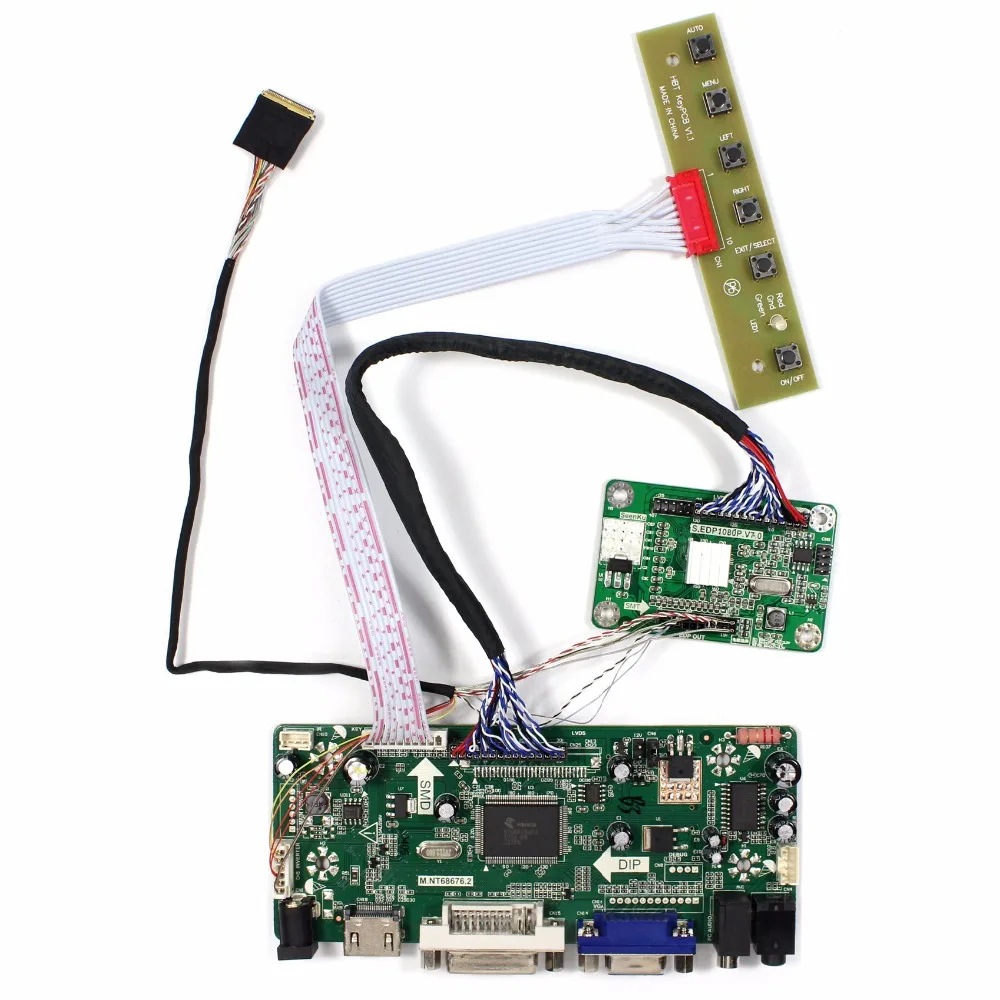 HD MI VGA HDMI DVI аудио плата контроллера для 14 дюймов B140HAN01.2 1920X1080 IPS ЖК дисплей|board