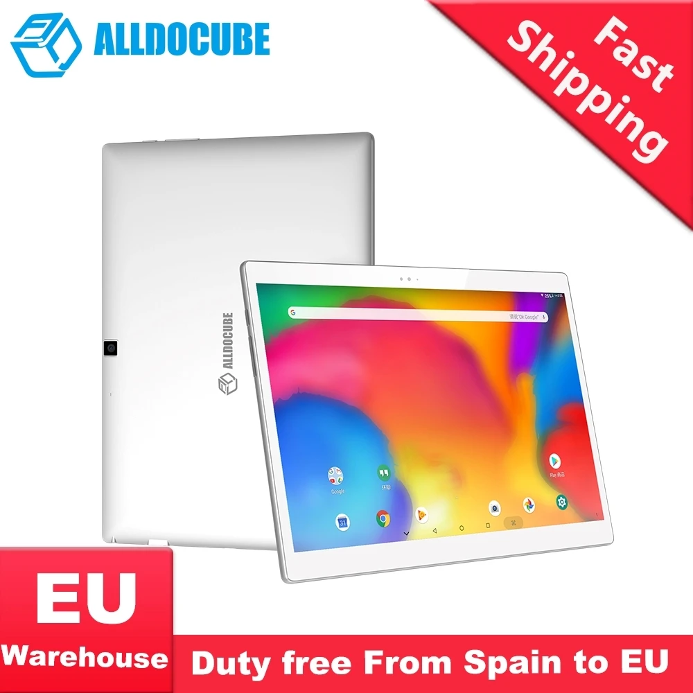 ALLDOCUBE X Super AMOLED экран 6,9 мм Ультратонкий корпус 10," 2 K 2560*1600 Android 8,1 4 Гб ram 64 ГБ rom планшетный ПК отпечаток пальца 8 МП